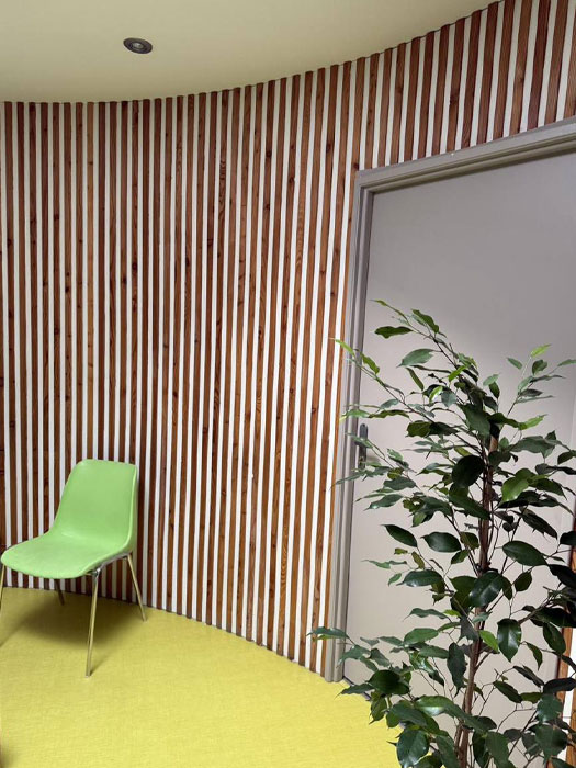 Salle d'attente du cabinet HB Laser Anti-Addictions à Châteauroux